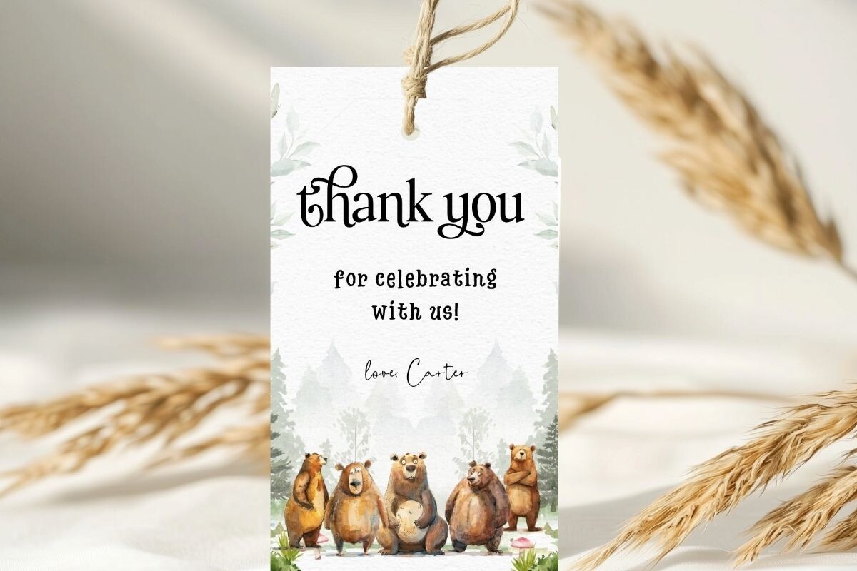Printable Birthday Party Gift Tag 191