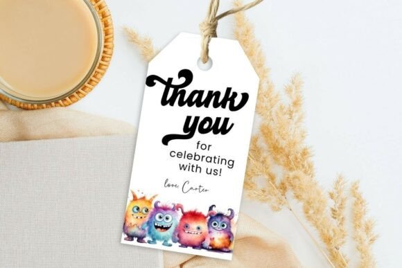 Printable Birthday Party Gift Tag 193