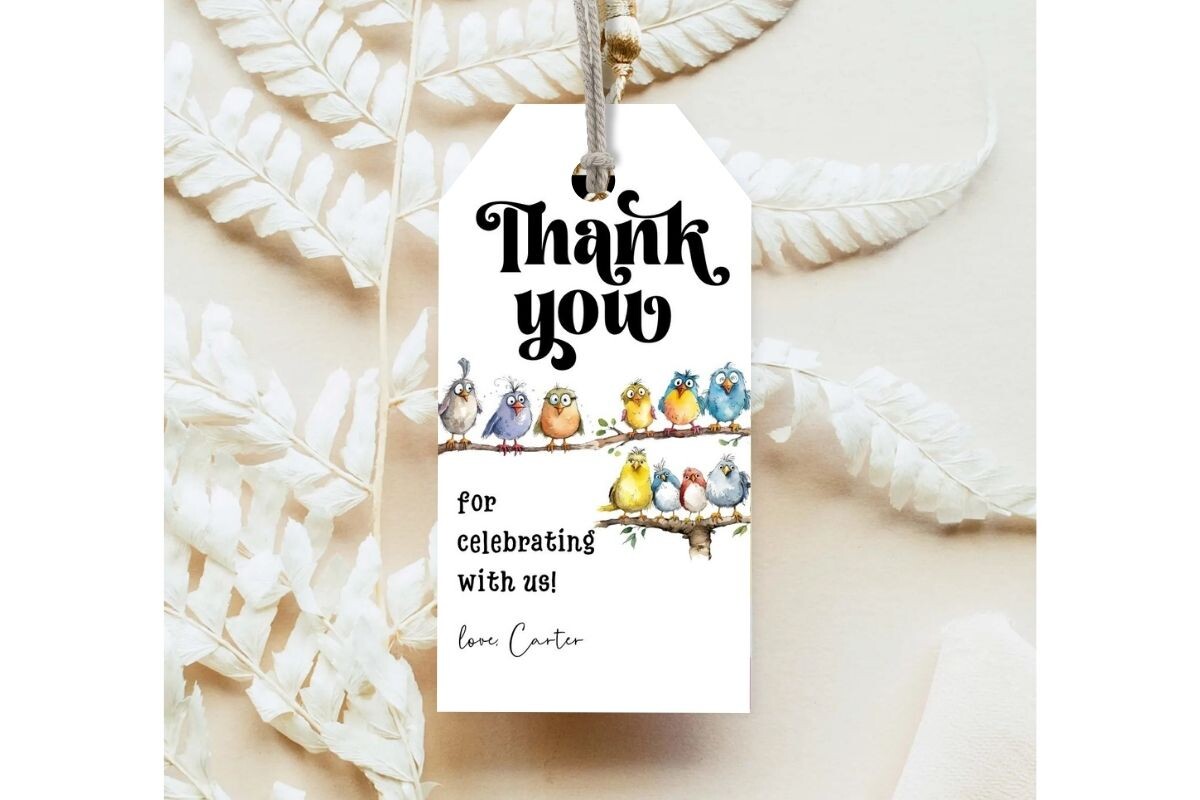 Printable Birthday Party Gift Tag 195