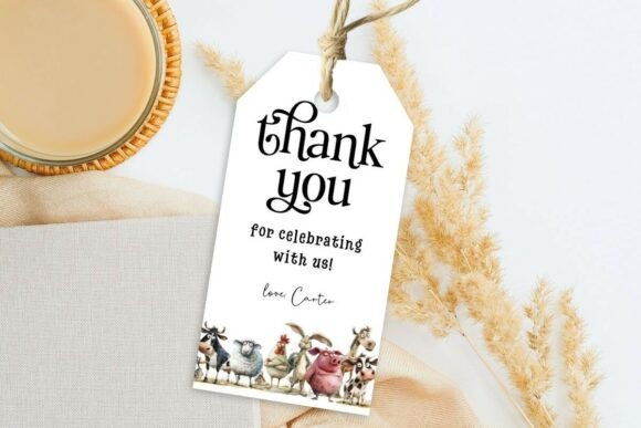 Printable Birthday Party Gift Tag 196
