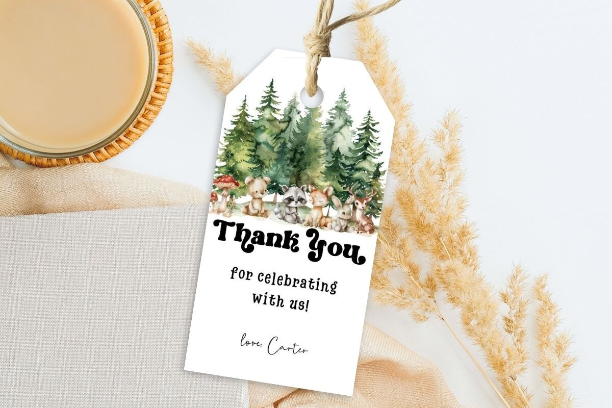 Printable Birthday Party Gift Tag 197