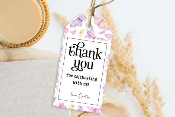 Printable Birthday Party Gift Tag 200