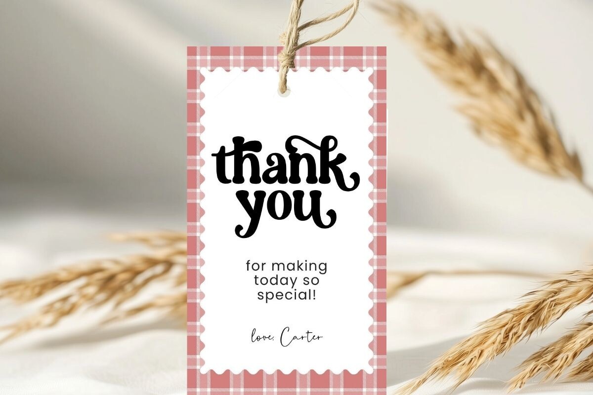 Printable Birthday Party Gift Tag 204
