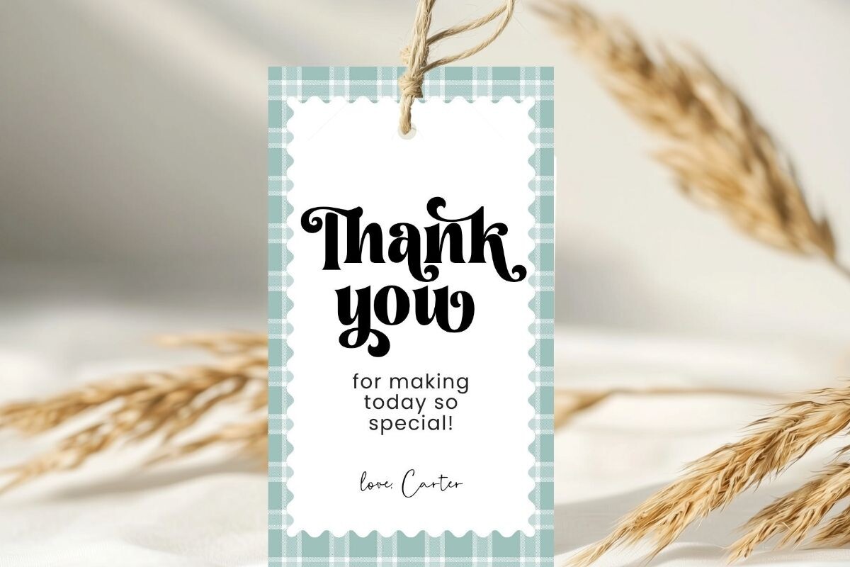 Printable Birthday Party Gift Tag 206