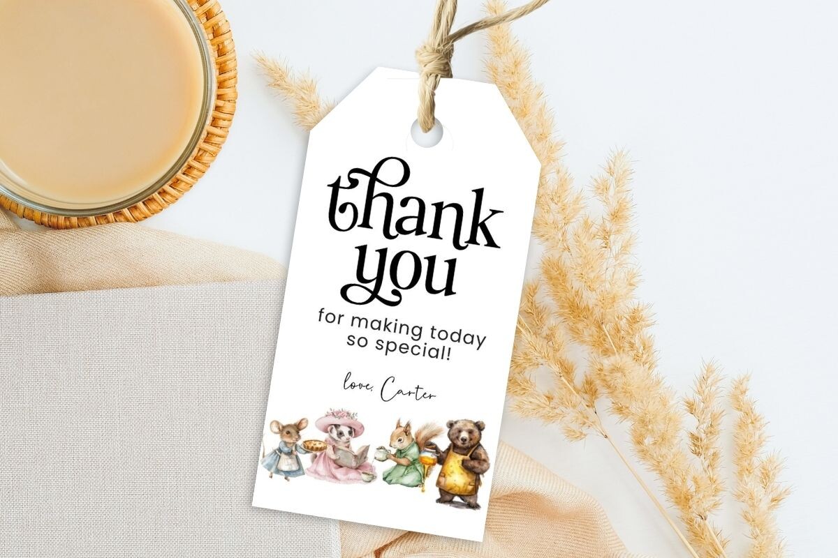 Printable Birthday Party Gift Tag 209