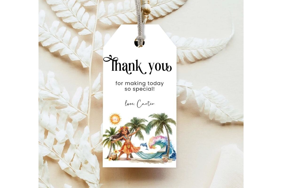 Printable Birthday Party Gift Tag 212