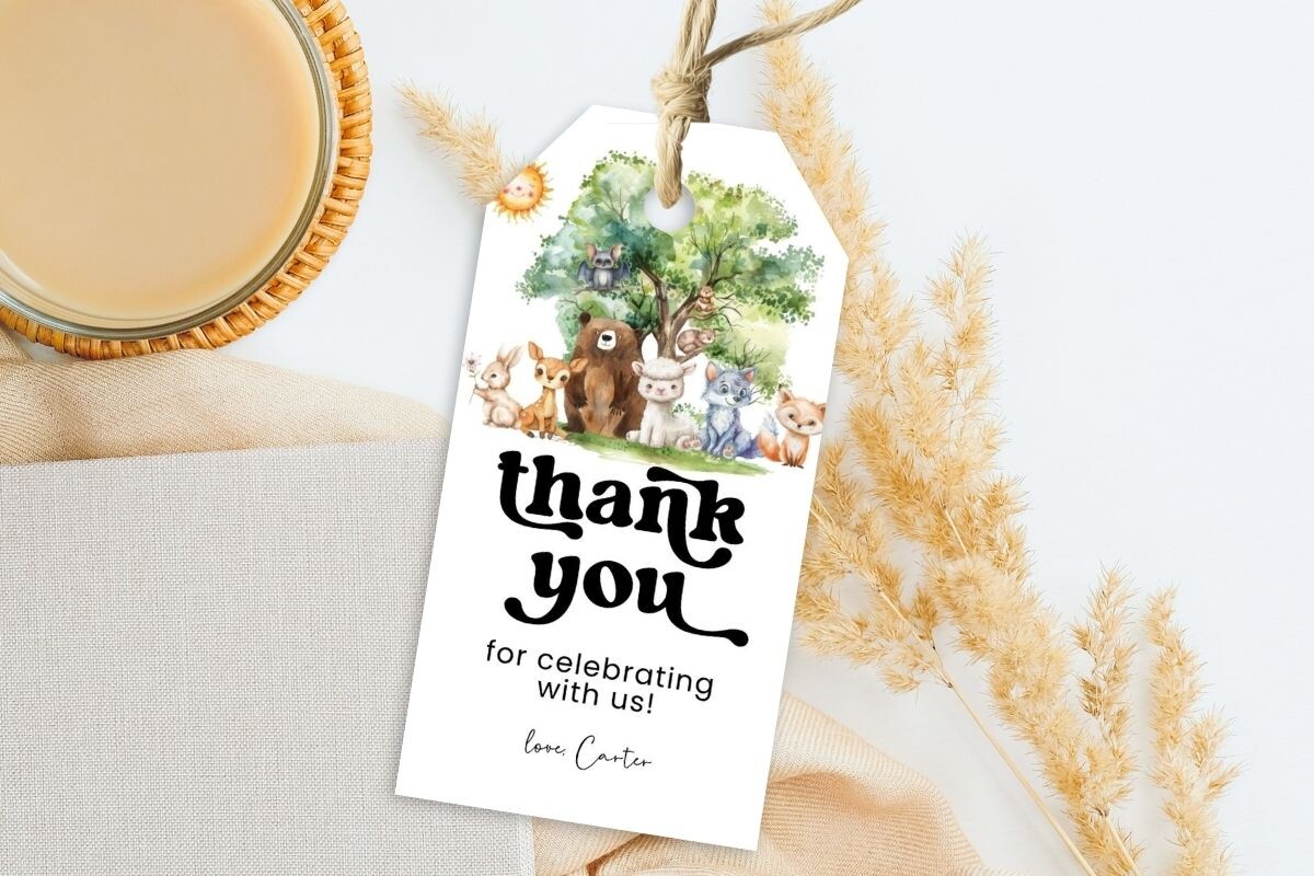 Printable Birthday Party Gift Tag 213