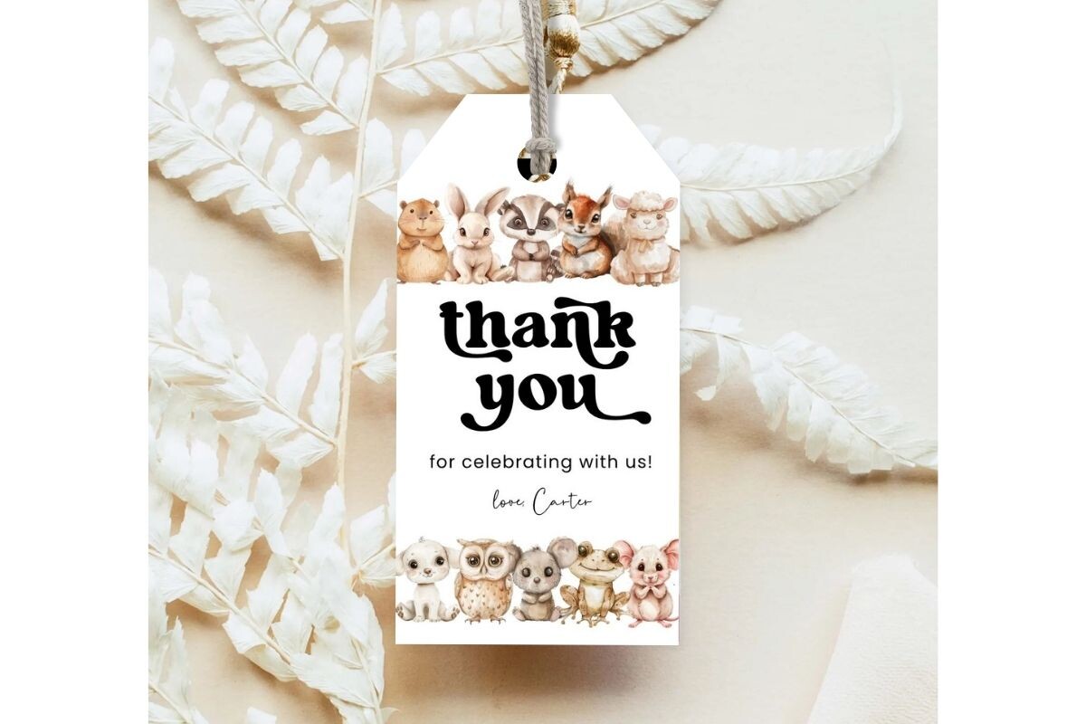 Printable Birthday Party Gift Tag 214