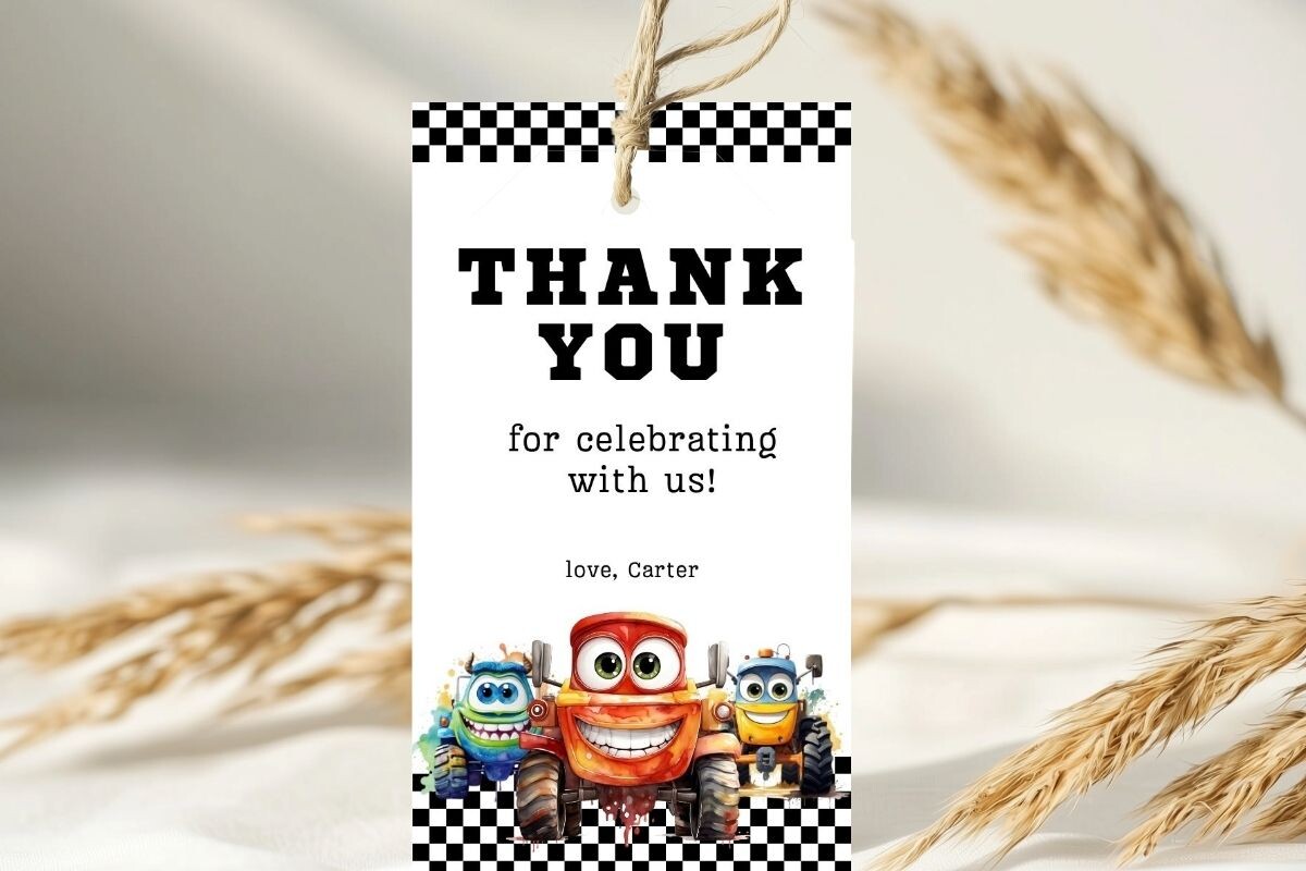 Printable Birthday Party Gift Tag 215