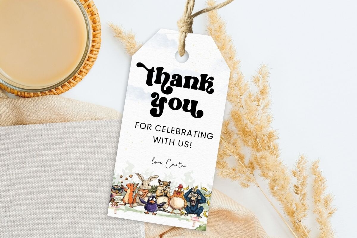 Printable Birthday Party Gift Tag 216