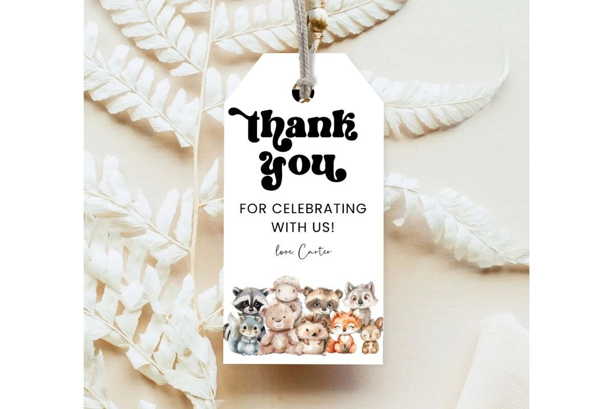 Printable Birthday Party Gift Tag 217