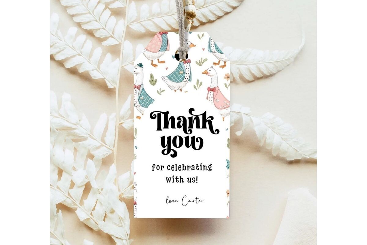 Printable Birthday Party Gift Tag 220