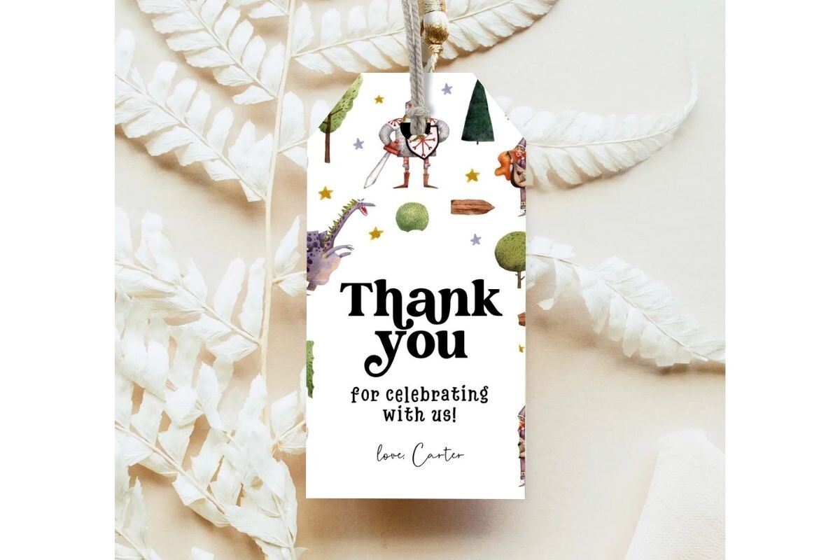 Printable Birthday Party Gift Tag 223
