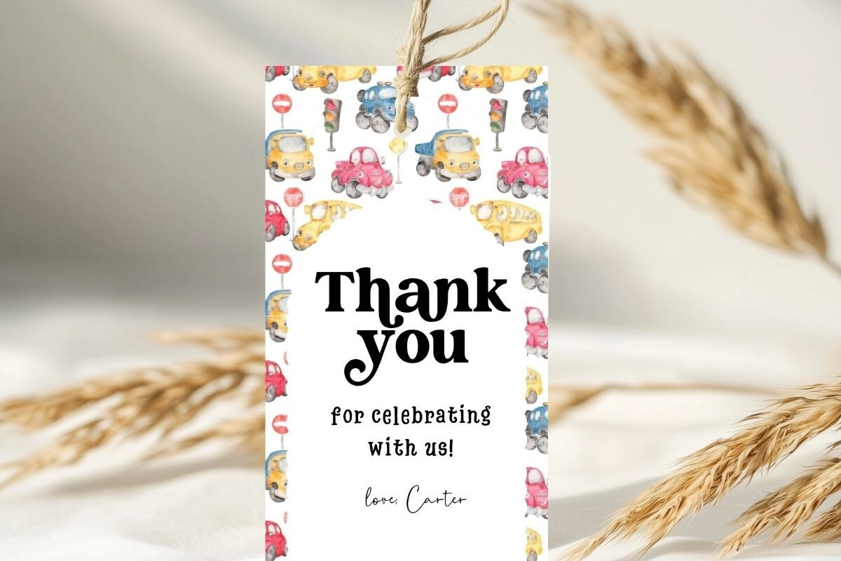 Printable Birthday Party Gift Tag 224