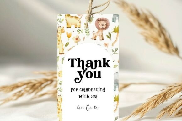 Printable Birthday Party Gift Tag 228