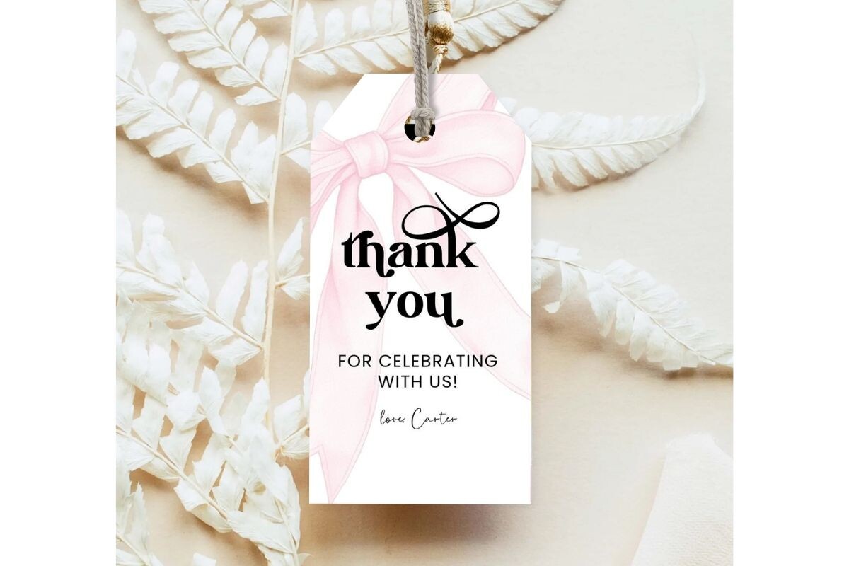 Printable Birthday Party Gift Tag 229