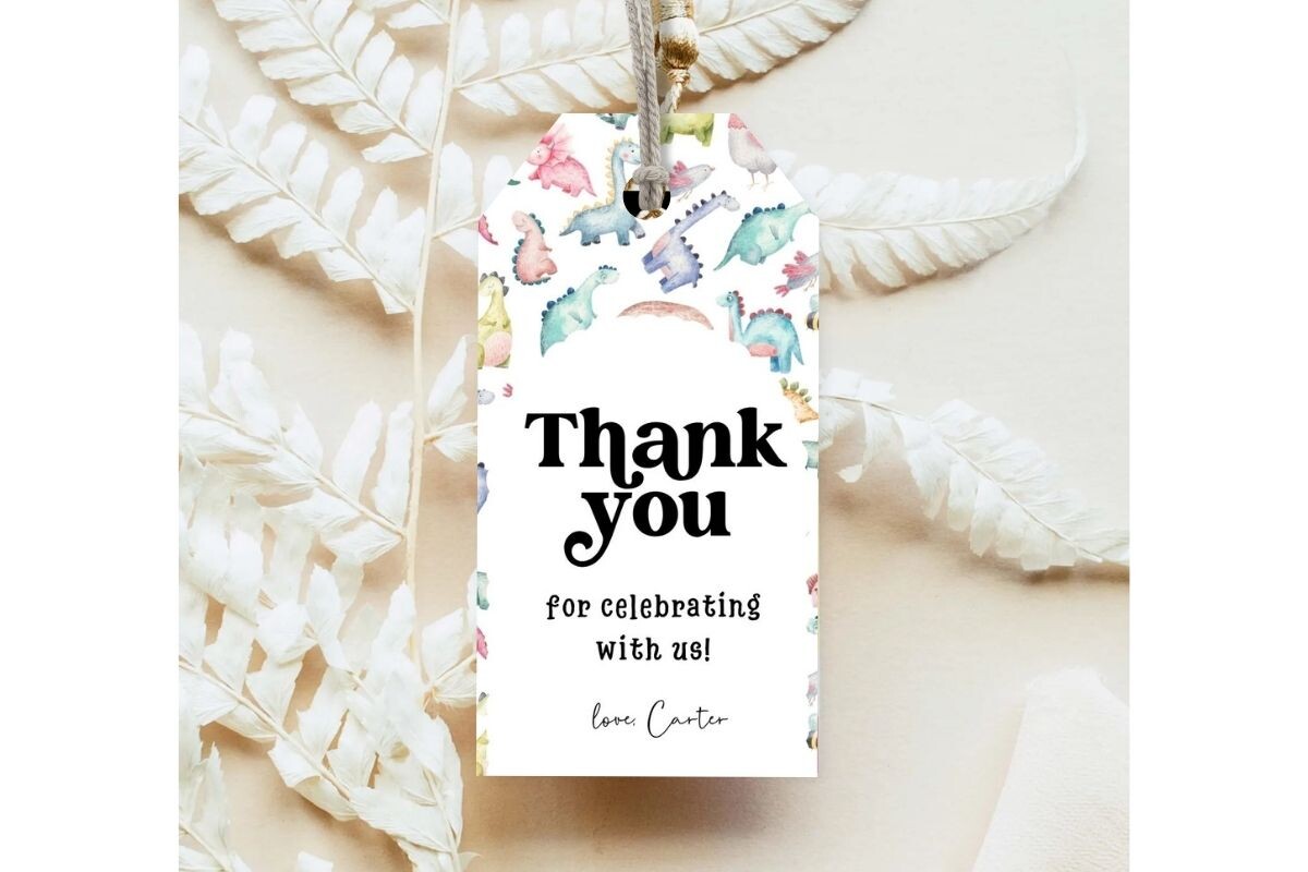 Printable Birthday Party Gift Tag 233