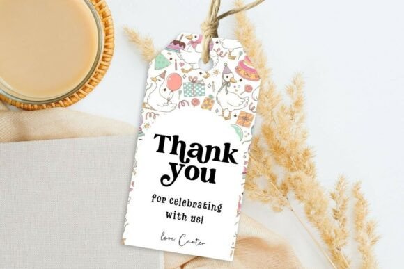 Printable Birthday Party Gift Tag 236