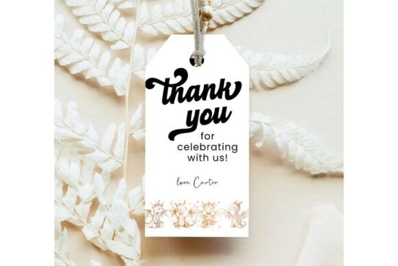 Printable Birthday Party Gift Tag 238
