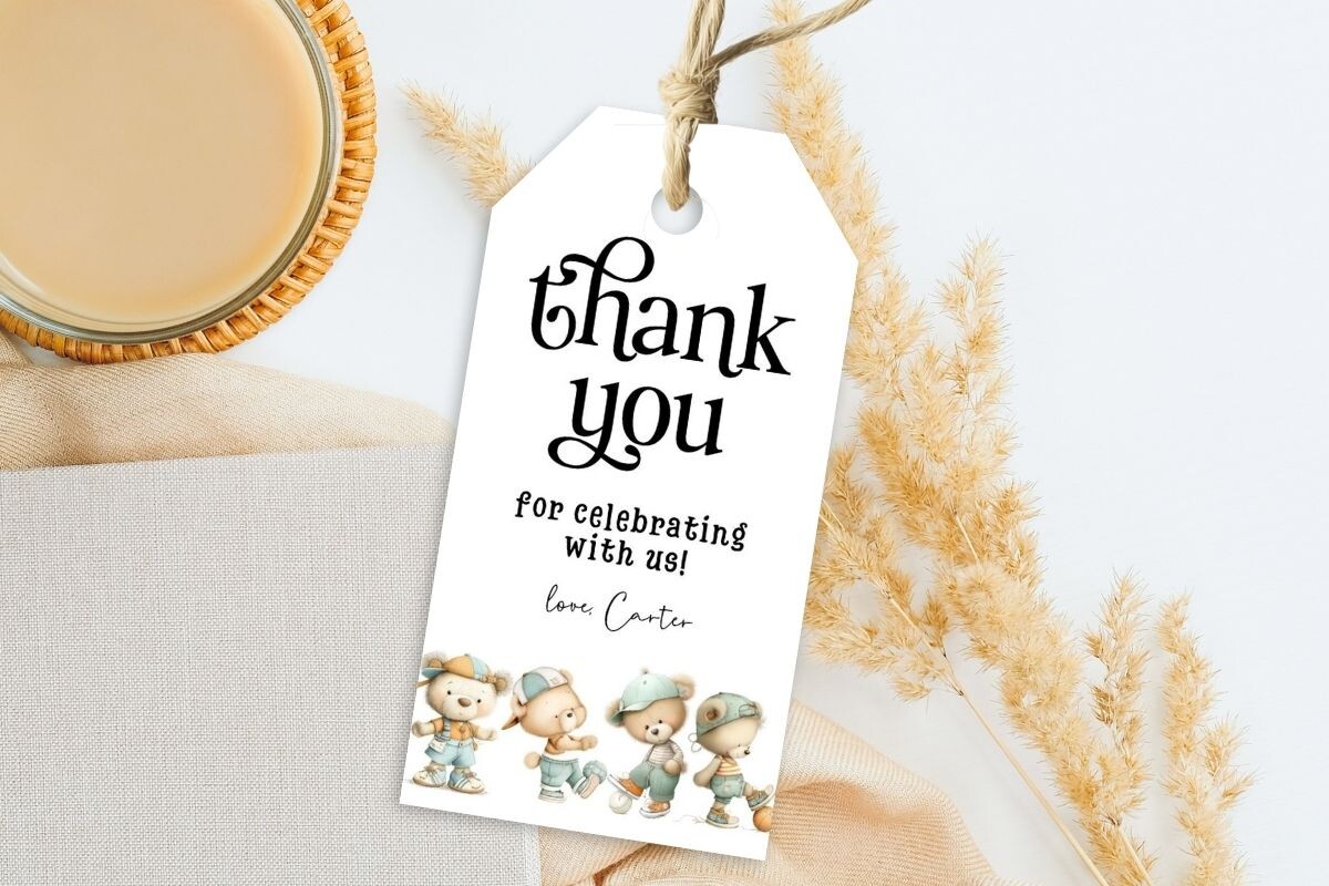 Printable Birthday Party Gift Tag 239