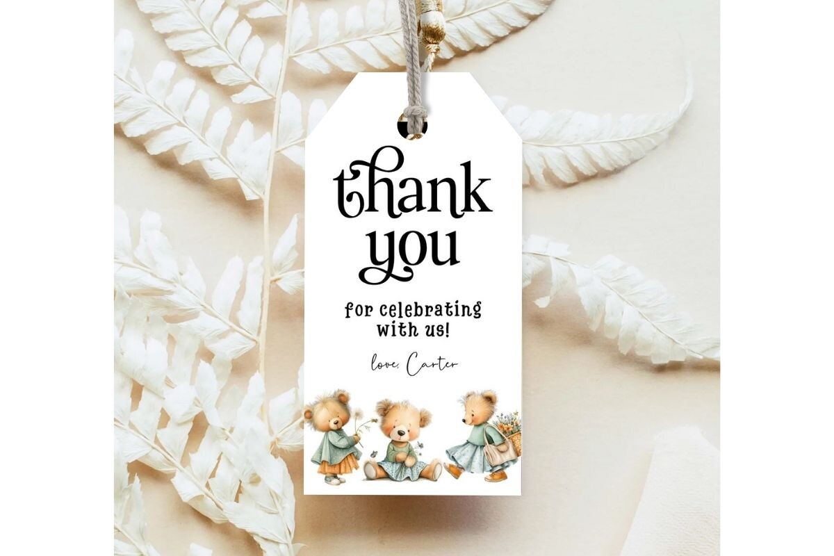 Printable Birthday Party Gift Tag 240