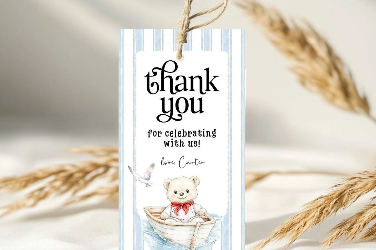 Printable Birthday Party Gift Tag 242