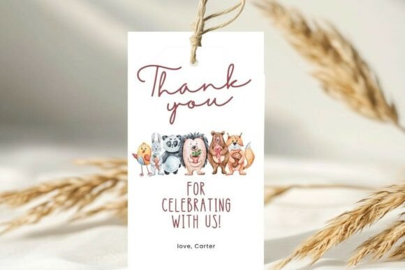 Printable Birthday Party Gift Tag 246