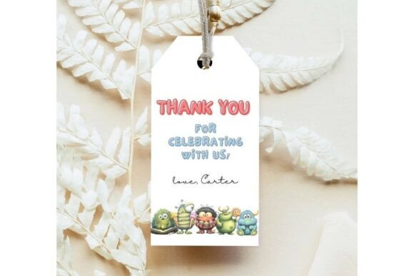 Printable Birthday Party Gift Tag 250