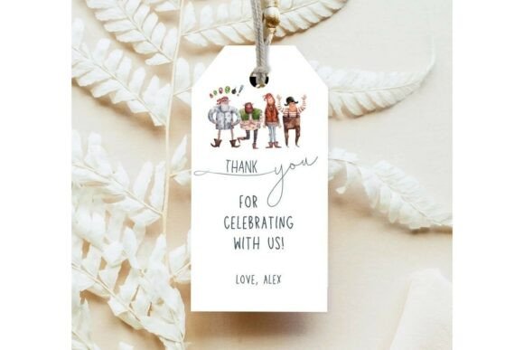 Printable Birthday Party Gift Tag 260