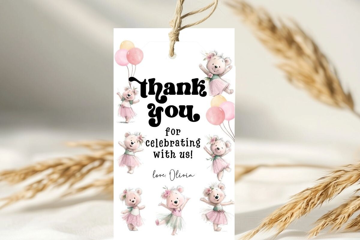 Printable Birthday Party Gift Tag 261