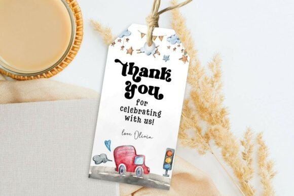 Printable Birthday Party Gift Tag 262