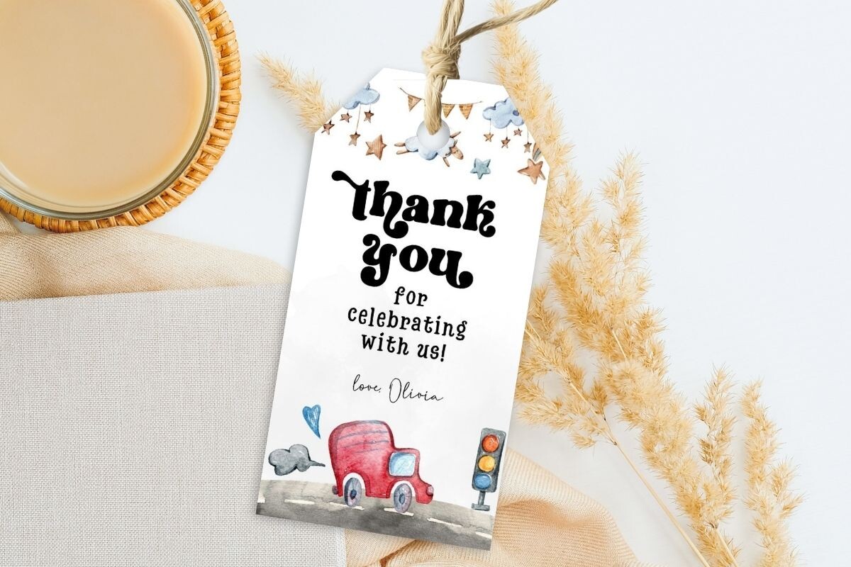 Printable Birthday Party Gift Tag 262