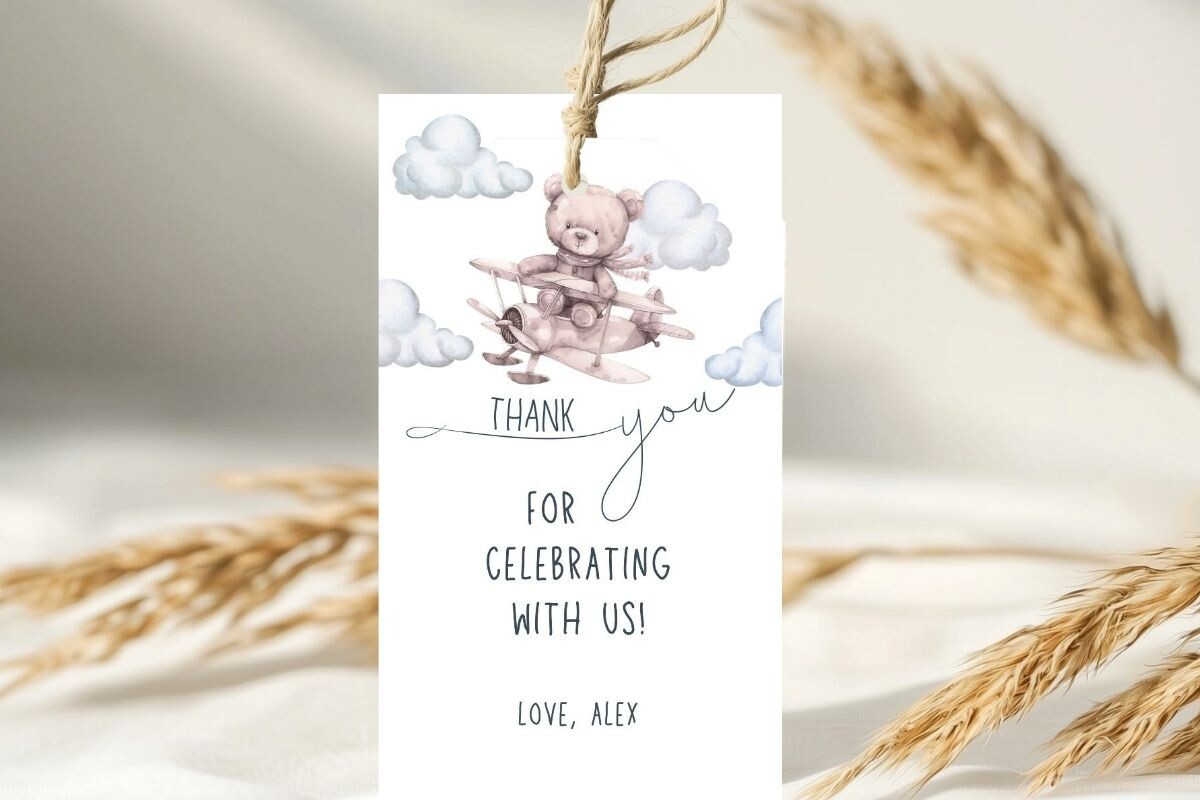 Printable Birthday Party Gift Tag 263