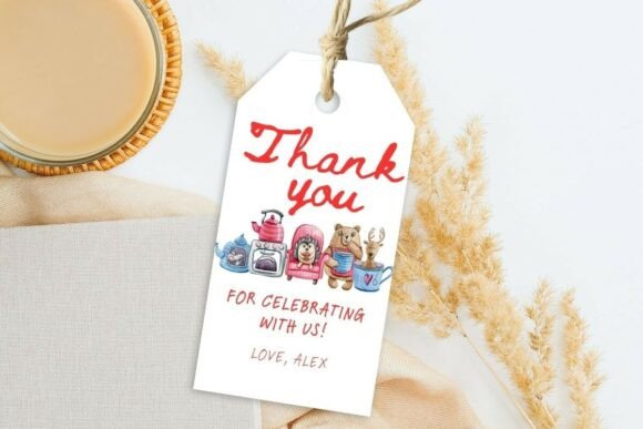 Printable Birthday Party Gift Tag 265