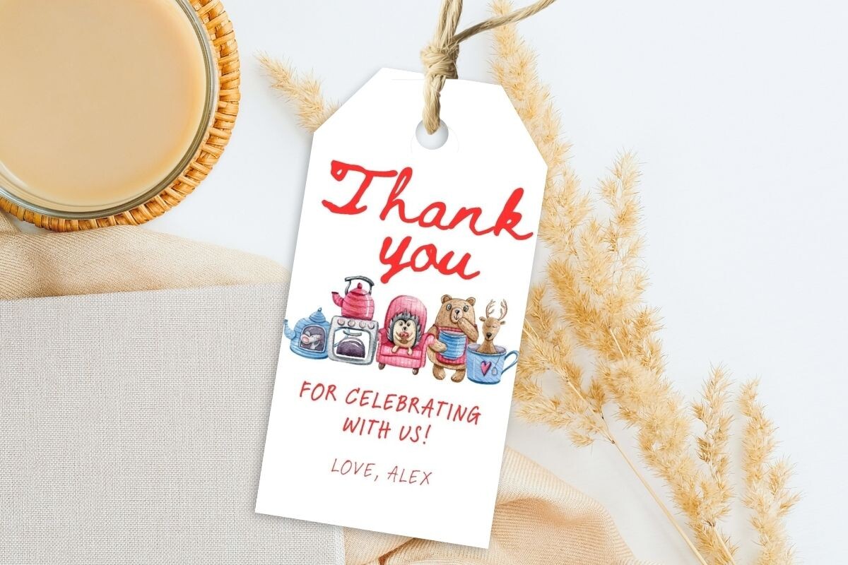 Printable Birthday Party Gift Tag 265