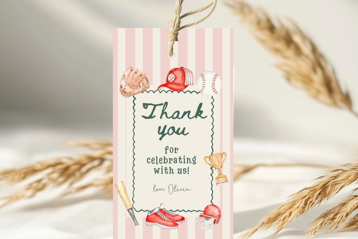Printable Birthday Party Gift Tag 268