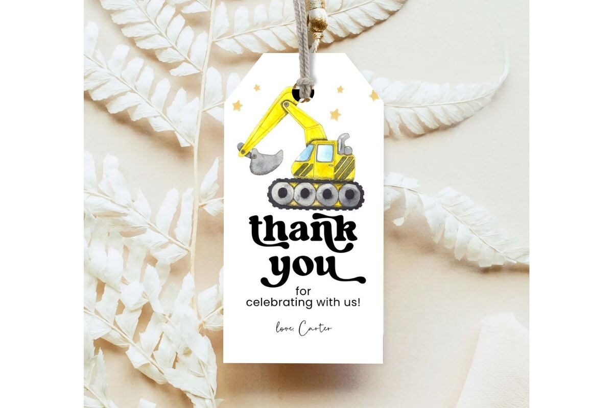 Printable Birthday Party Gift Tag 273