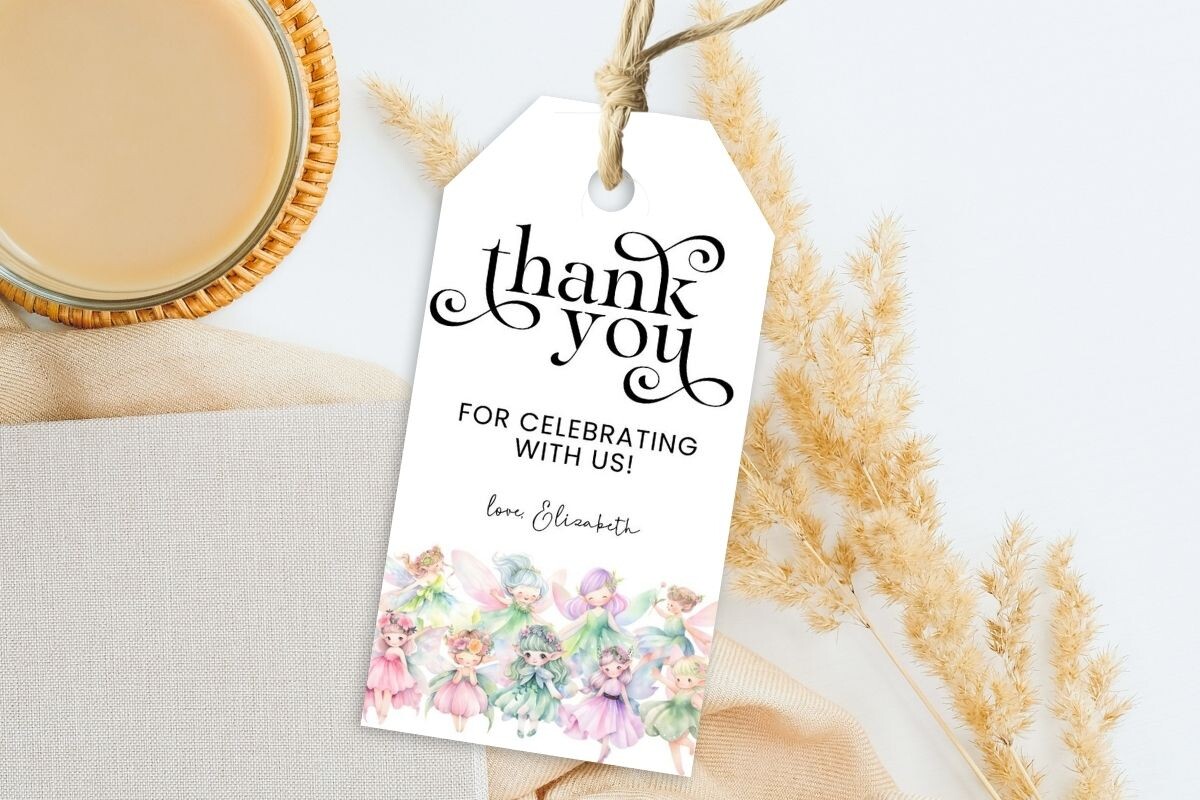 Printable Birthday Party Gift Tag 275