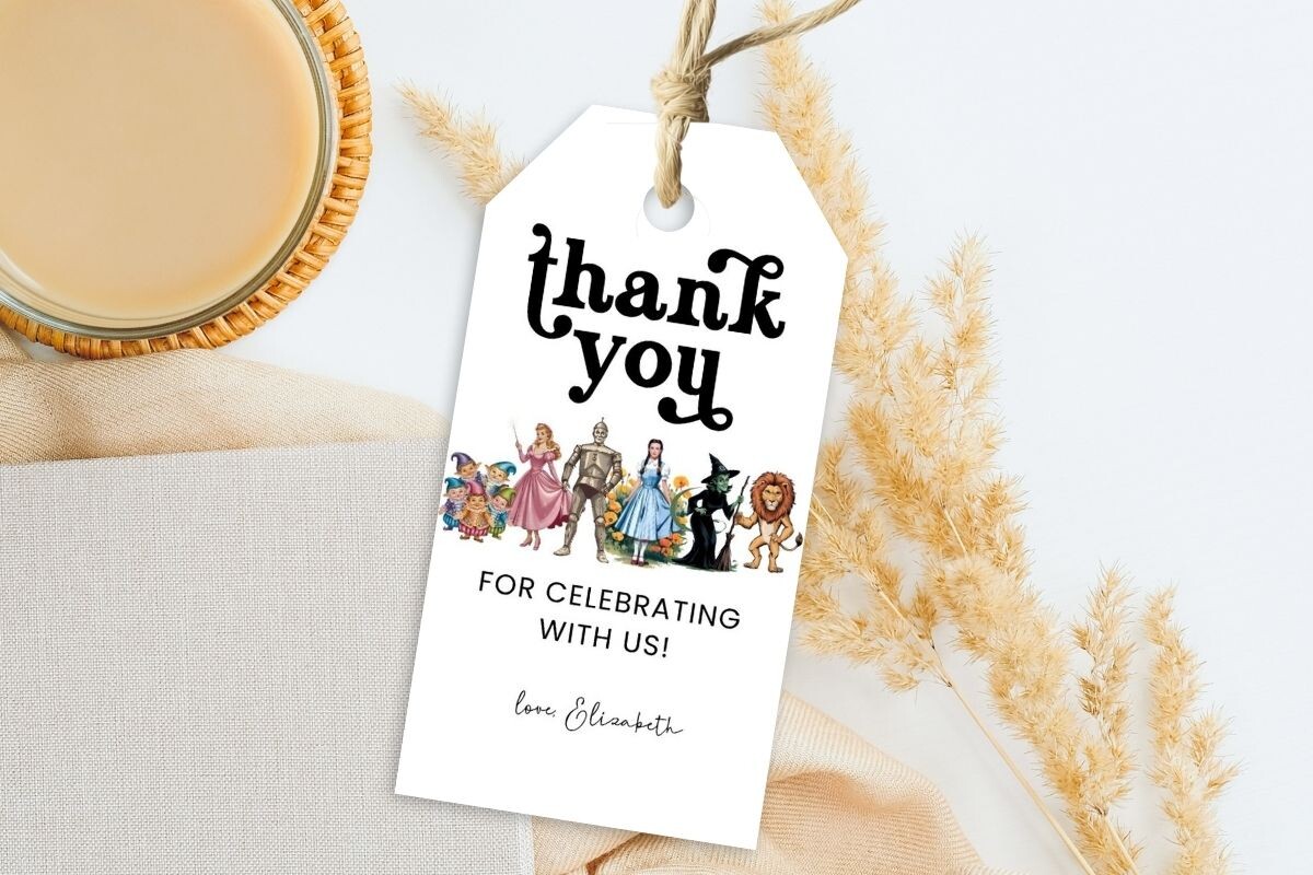 Printable Birthday Party Gift Tag 277