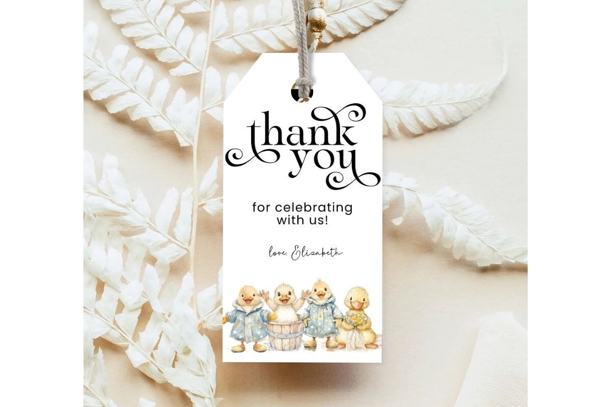 Printable Birthday Party Gift Tag 281