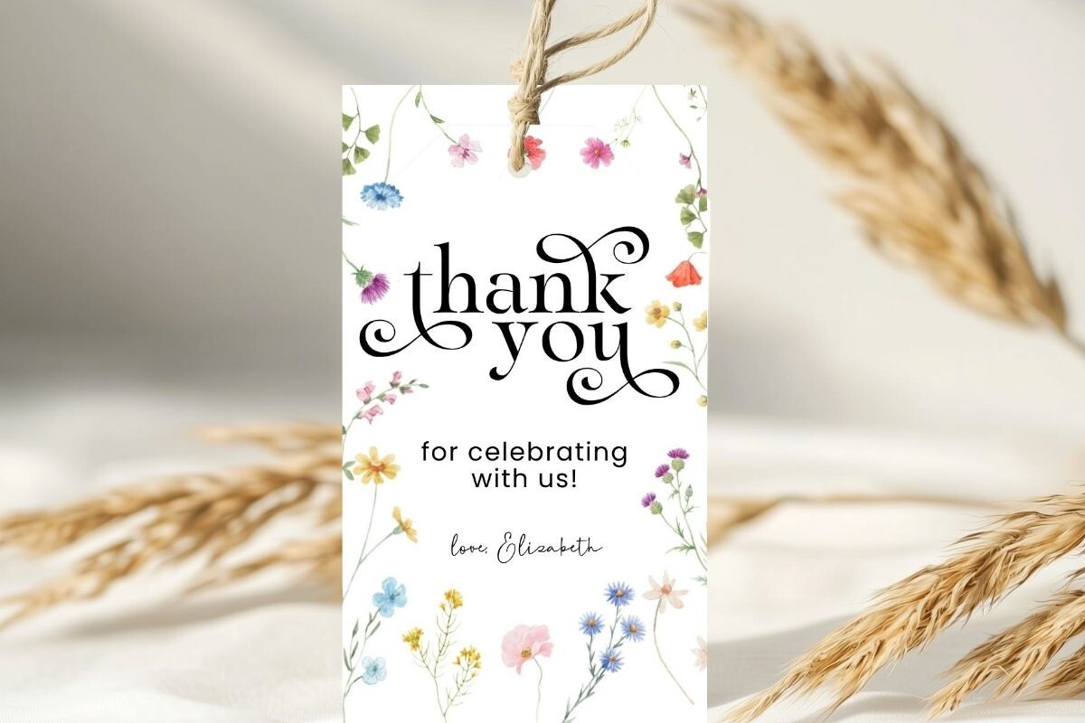 Printable Birthday Party Gift Tag 293