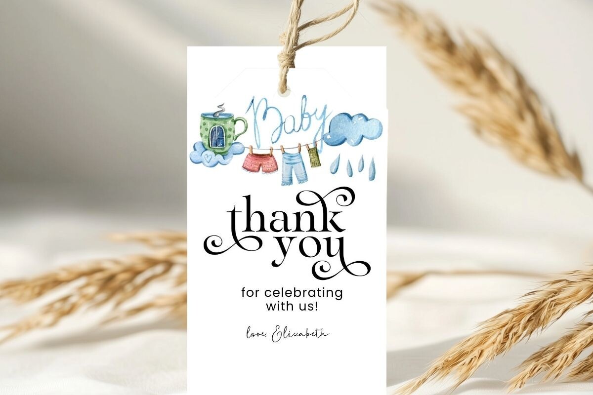 Printable Birthday Party Gift Tag 296