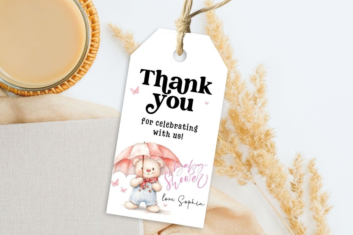 Printable Birthday Party Gift Tag 298