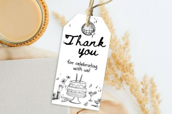 Printable Birthday Party Gift Tag 300