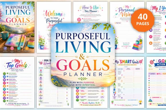 Purposeful Living & Goals Planner
