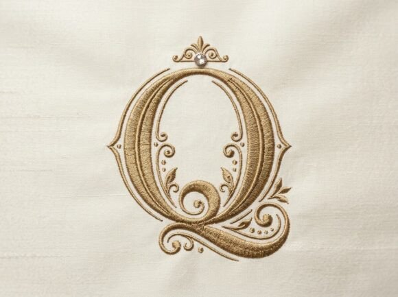 Q Elegant Luxury Monogram Logo
