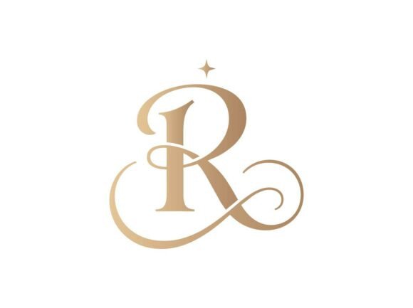 R Refined Luxury Monogram Logo