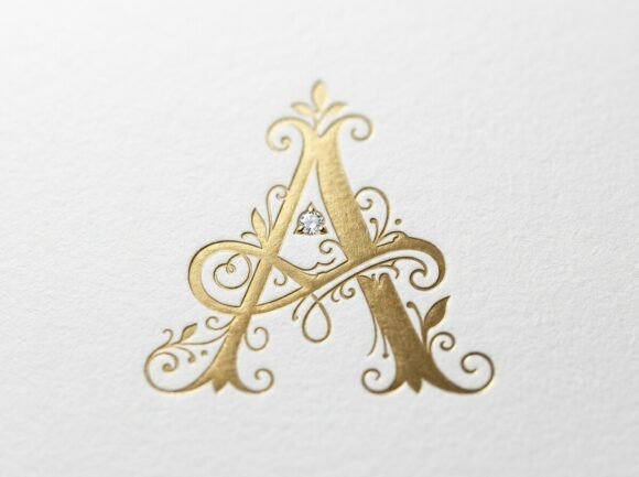 Royal a Luxury Monogram Logo
