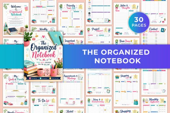 The Organized Notebook KDP Interiors