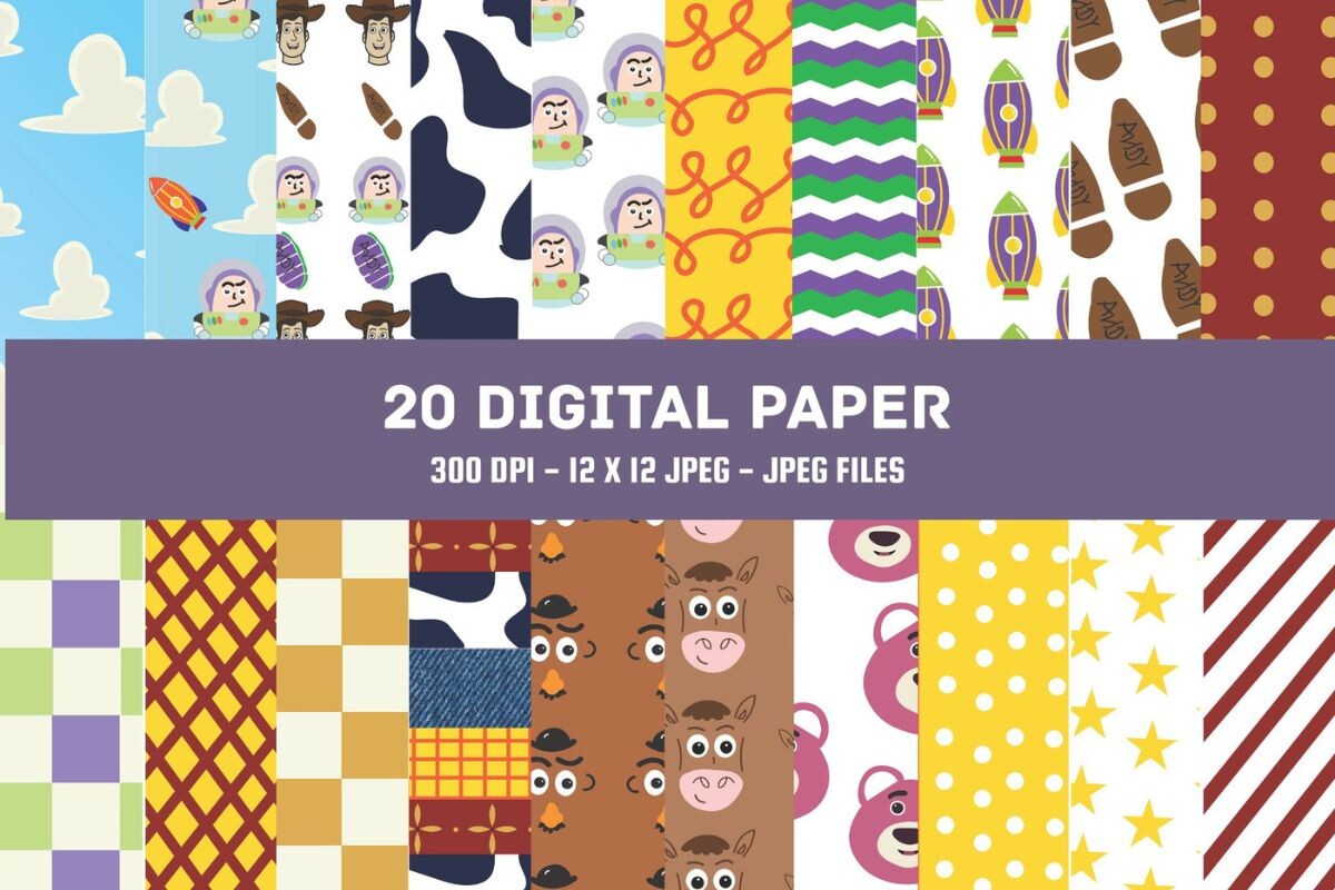 Toy Inspired Patterns, Cowboy Pattern